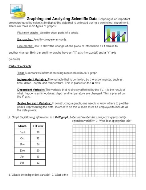 laboratory skills worksheet 4 organizing and analyzing data|Graphing and Analyzing Scientific Data .